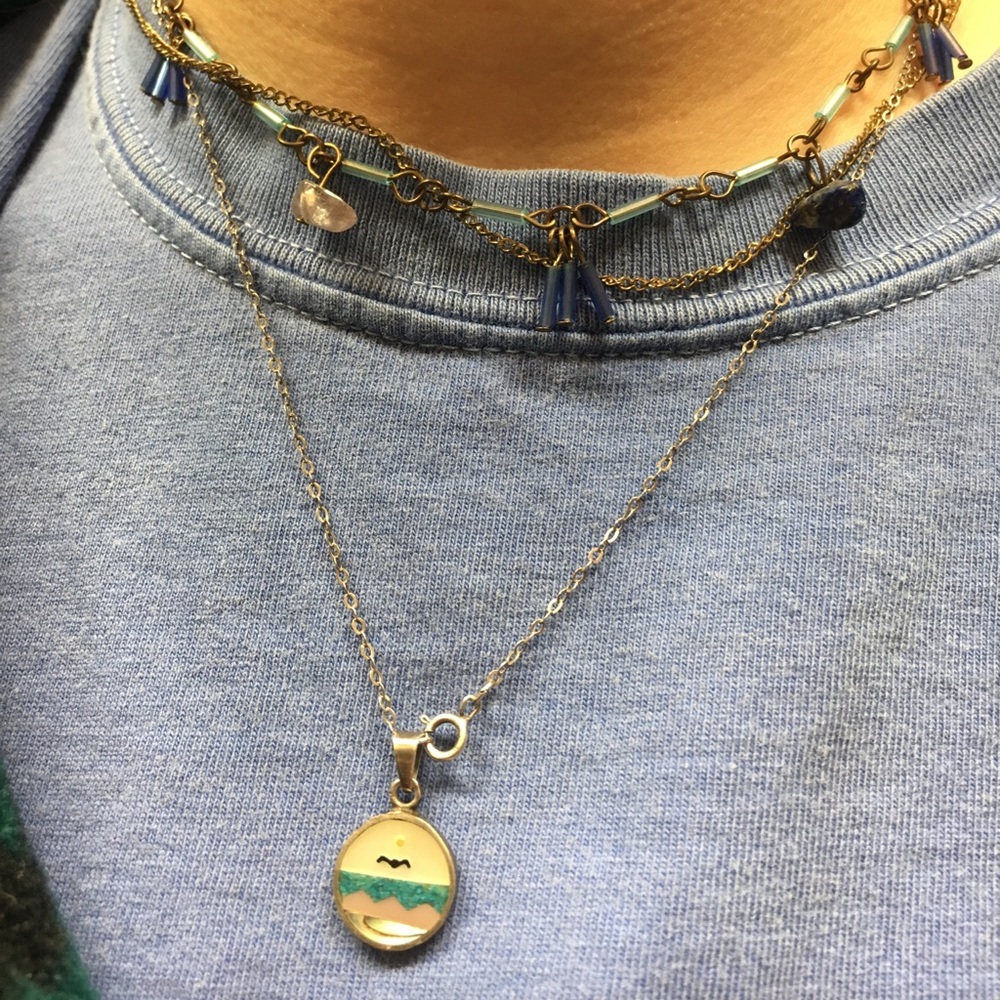 Gem necklace/choker