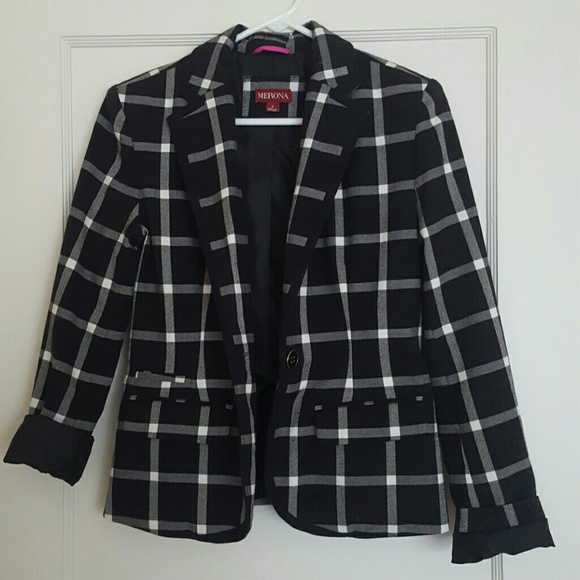 Plaid blazer - Picture 1 of 3
