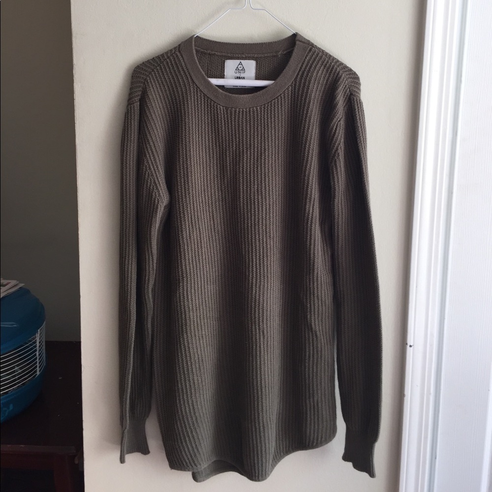 UNIF Long Sleeve Cotton Dress
