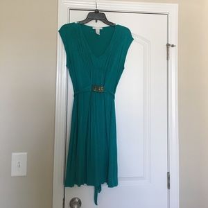Teal dress