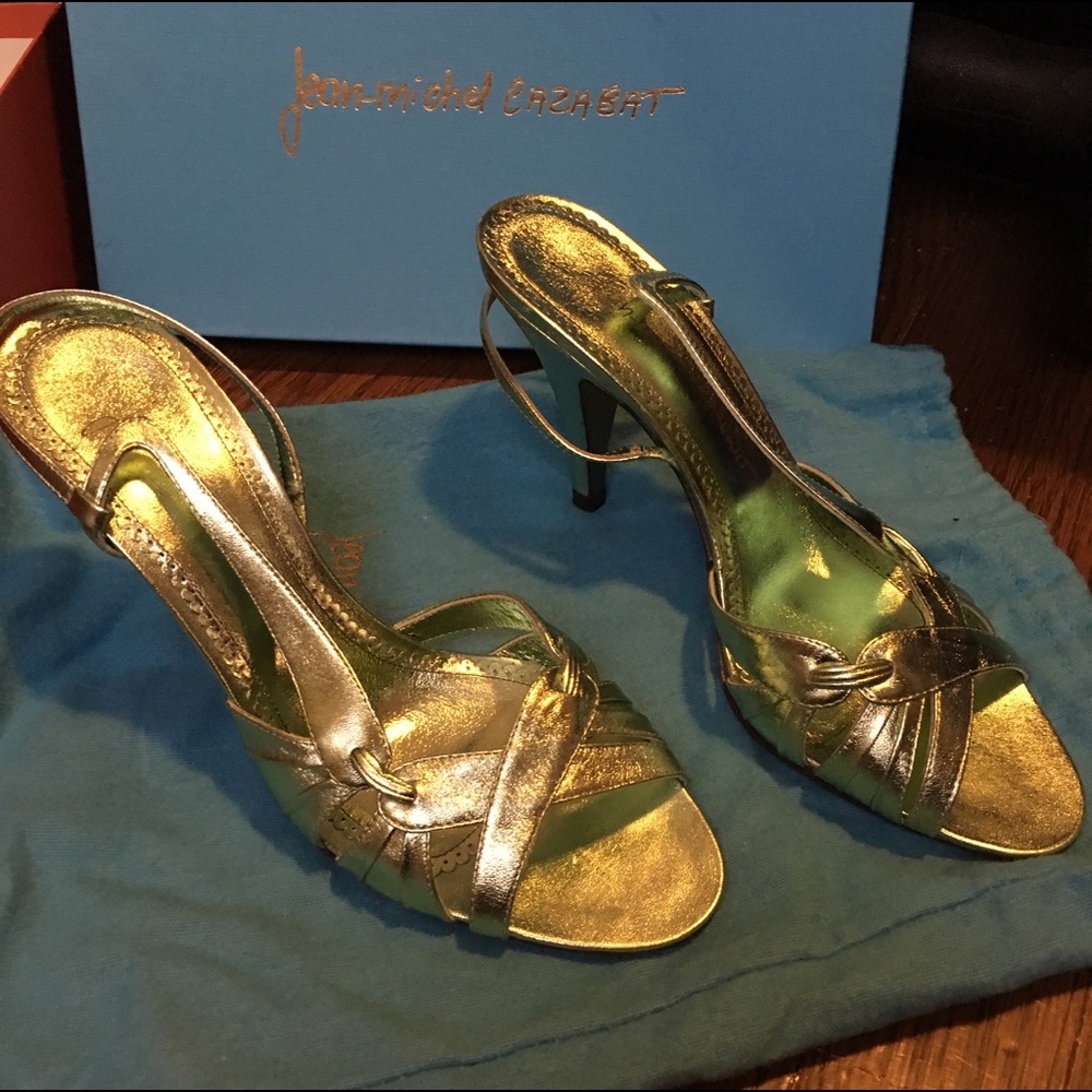 Jean-Michel Cazabat slingbacks size 38