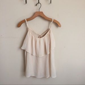 blush flowy tank