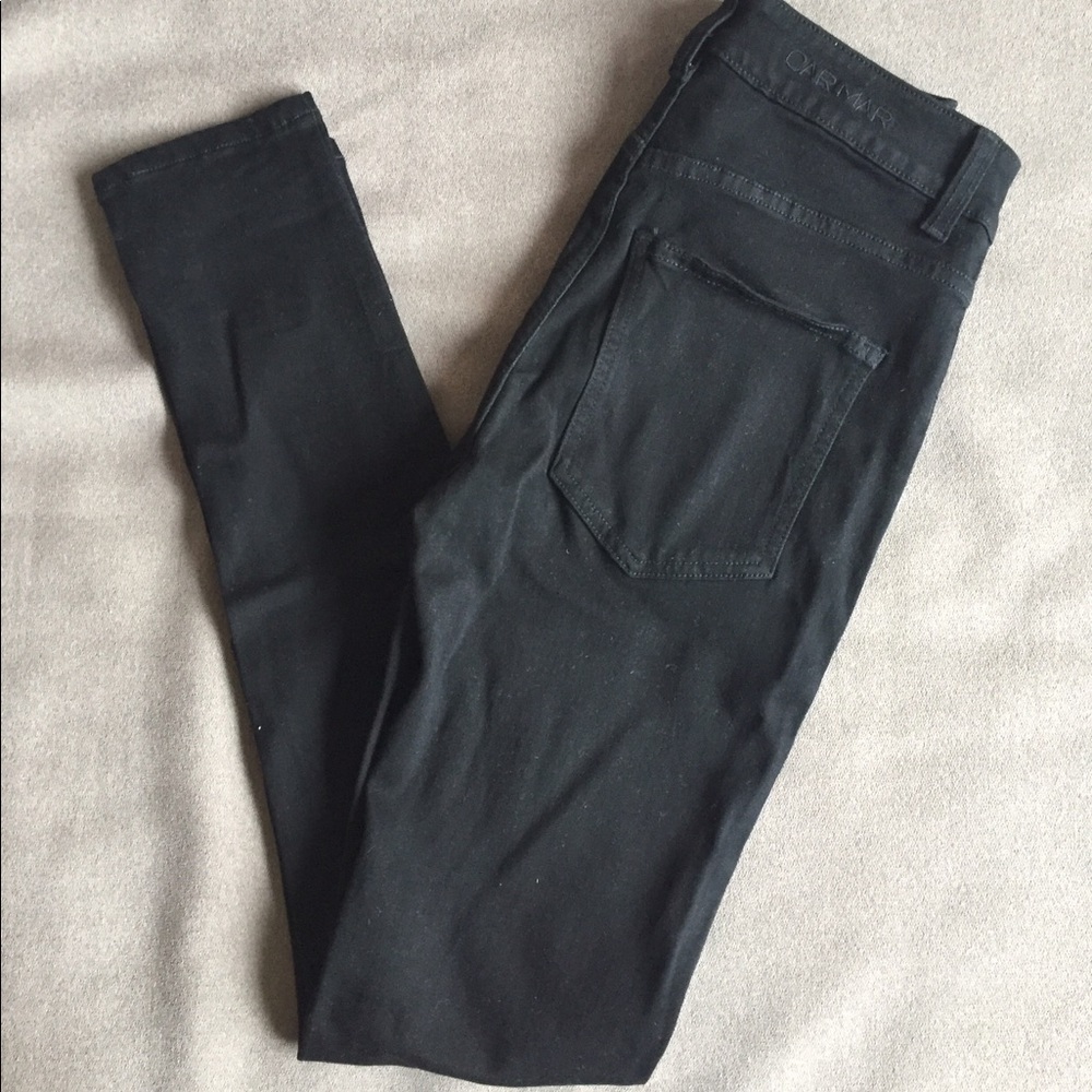 LF Car Mar Black Jeans