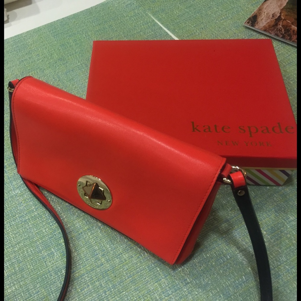 Kate spade cross-body bag, with box and dust bag