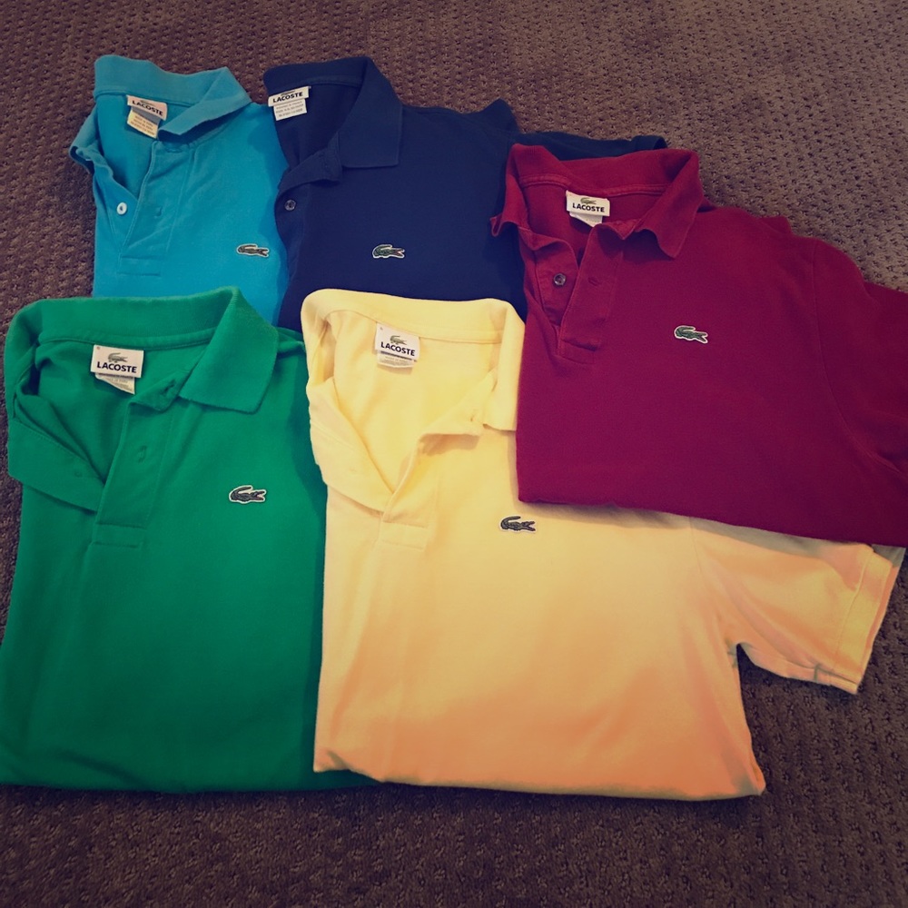 Men's Lacoste polo shirts
