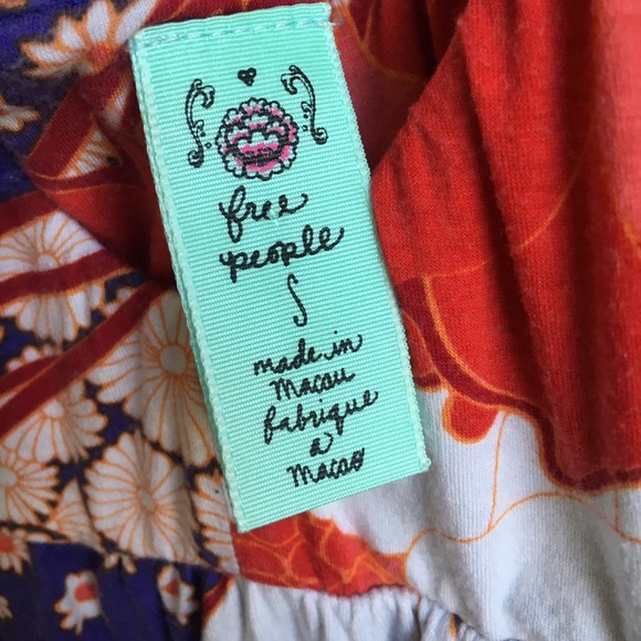 🌺SOLD🌺 Free People printed dress - Picture 5 of 6