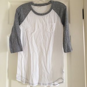 FOREVER 21 // Heritage baseball t shirt