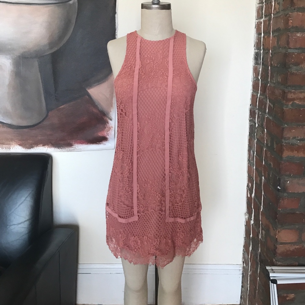 Lace urban outfitters dress