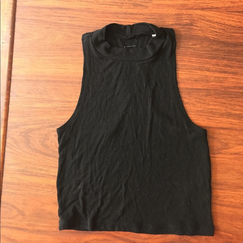 Turtle Neck Crop Top