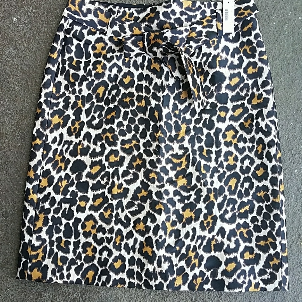 NWT J. Crew tie-waist skirt