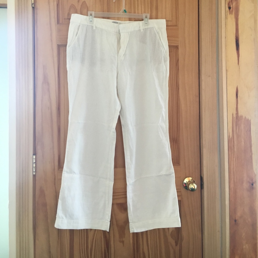 Old navy sweetheart linen pants