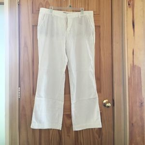 Old navy sweetheart linen pants
