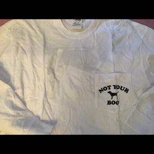 Not Your Boo Pocket PINK Shirt