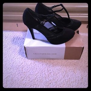 Sexy black Mary Jane's