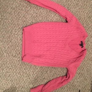 Tommy Hilfiger pink sweater small