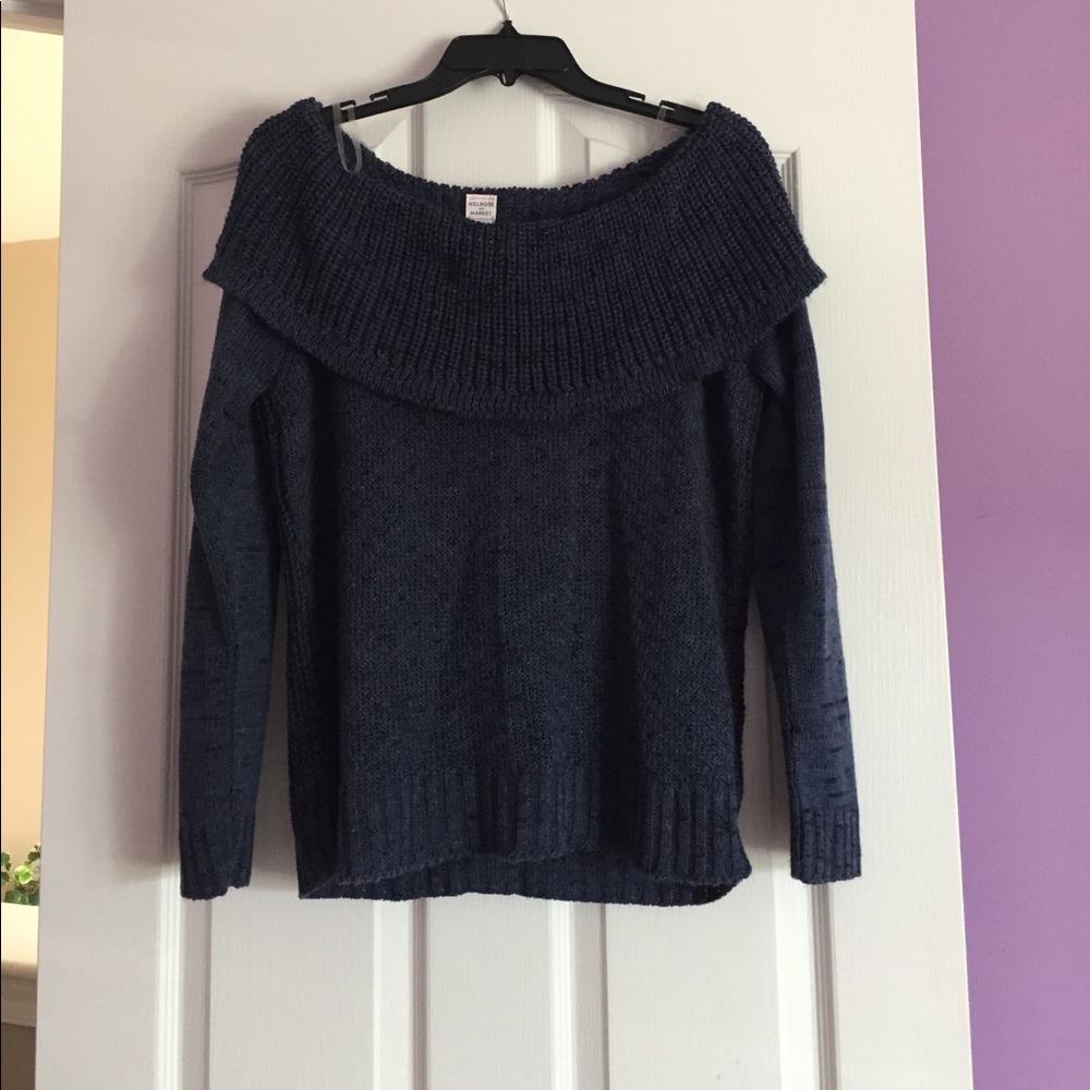 Off Shoulder Sweater