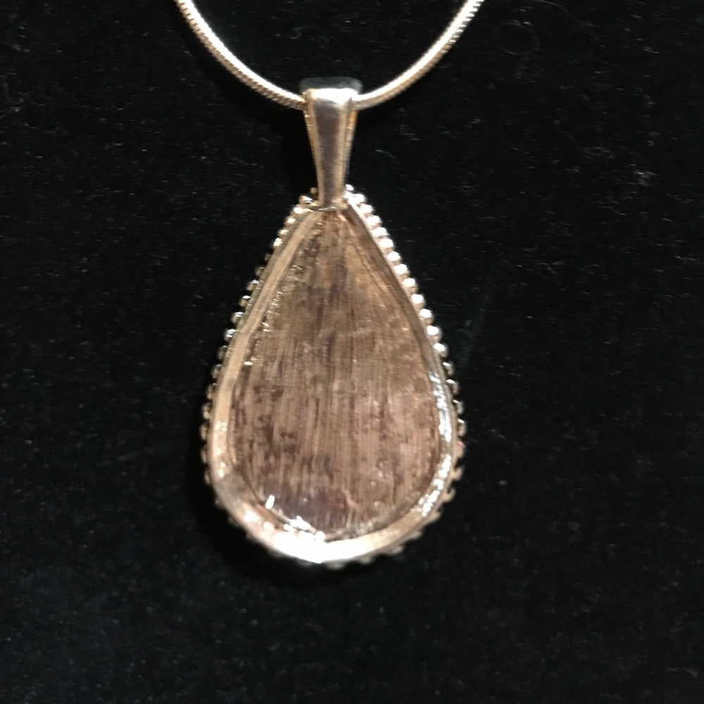 Sterling Silver & Abalone Necklace - Picture 5 of 8