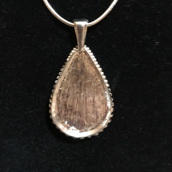 Sterling Silver & Abalone Necklace - Picture 5 of 8