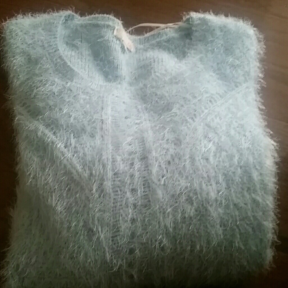 Fuzzy sweater