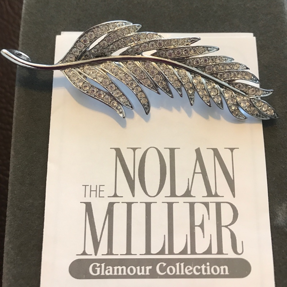 Sale! Pave feather Pin