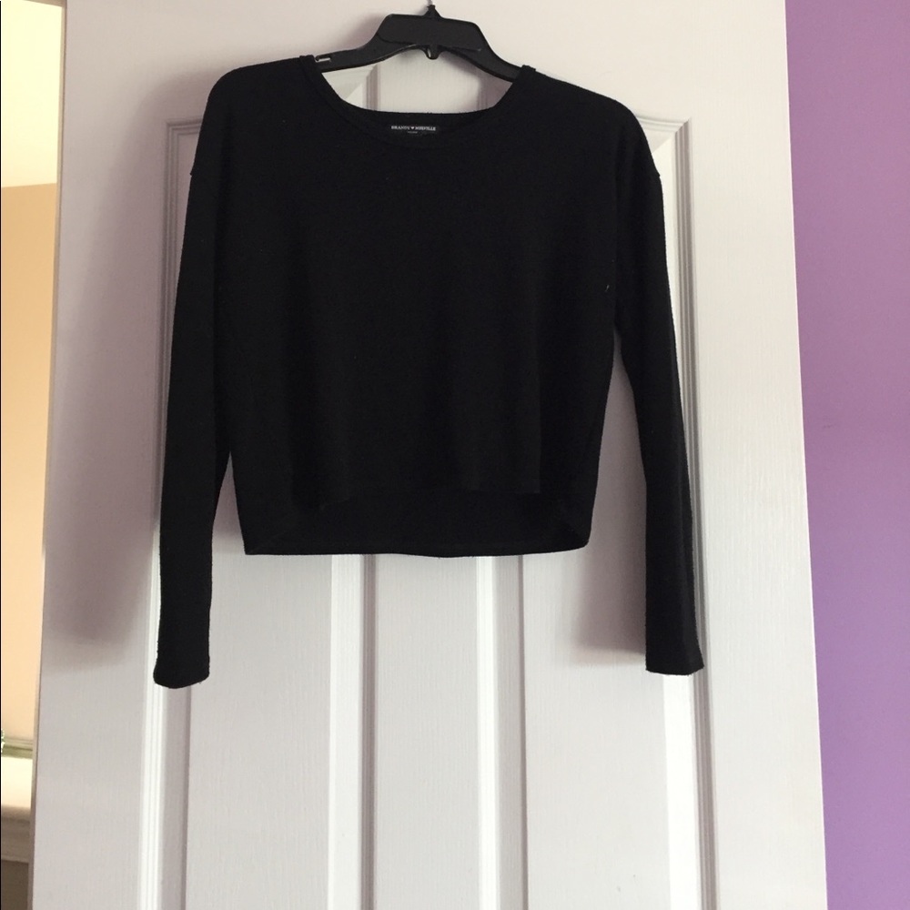 Black Crop Top