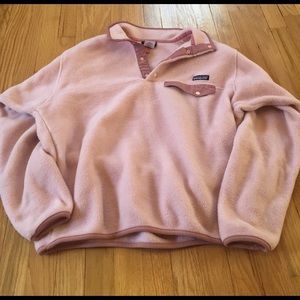 Pink MENS Medium Patagonia synchilla fleece