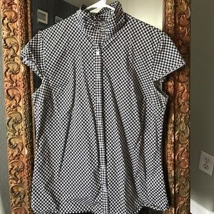 Liz Claiborne blouse with cap sleeves