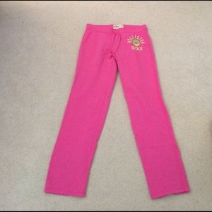 Pink Hollister Comfy Pants