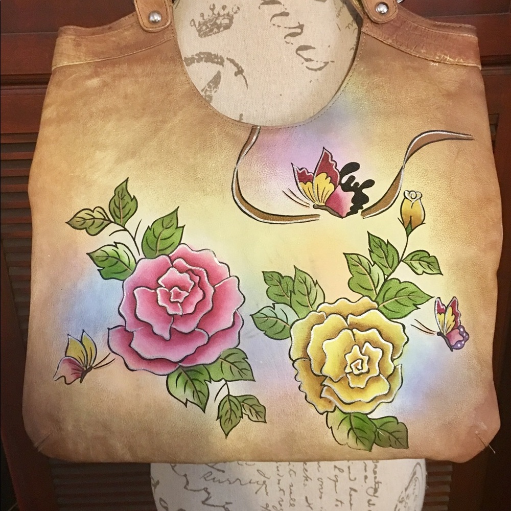 Beautiful Genuine Leather Bag...ON HOLD until 7/25