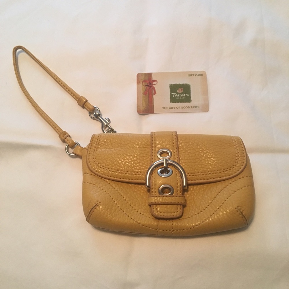 Cute Yellow Wristlet!