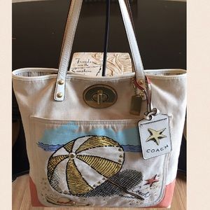 COACH PIERRE LE TAN HEACH TOTE