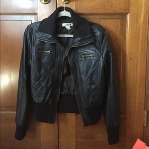 Leather jacket