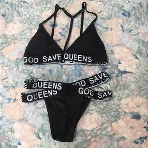 God save queens bikini