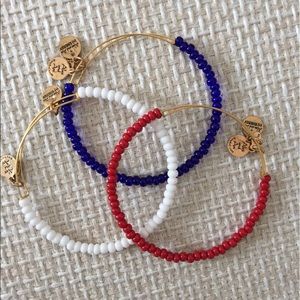 Alex & Ani set of 3 bracelets.