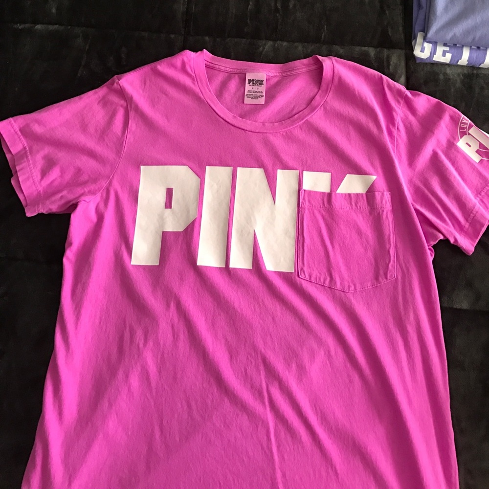 PINK Victoria's Secret Campus Crew Tee