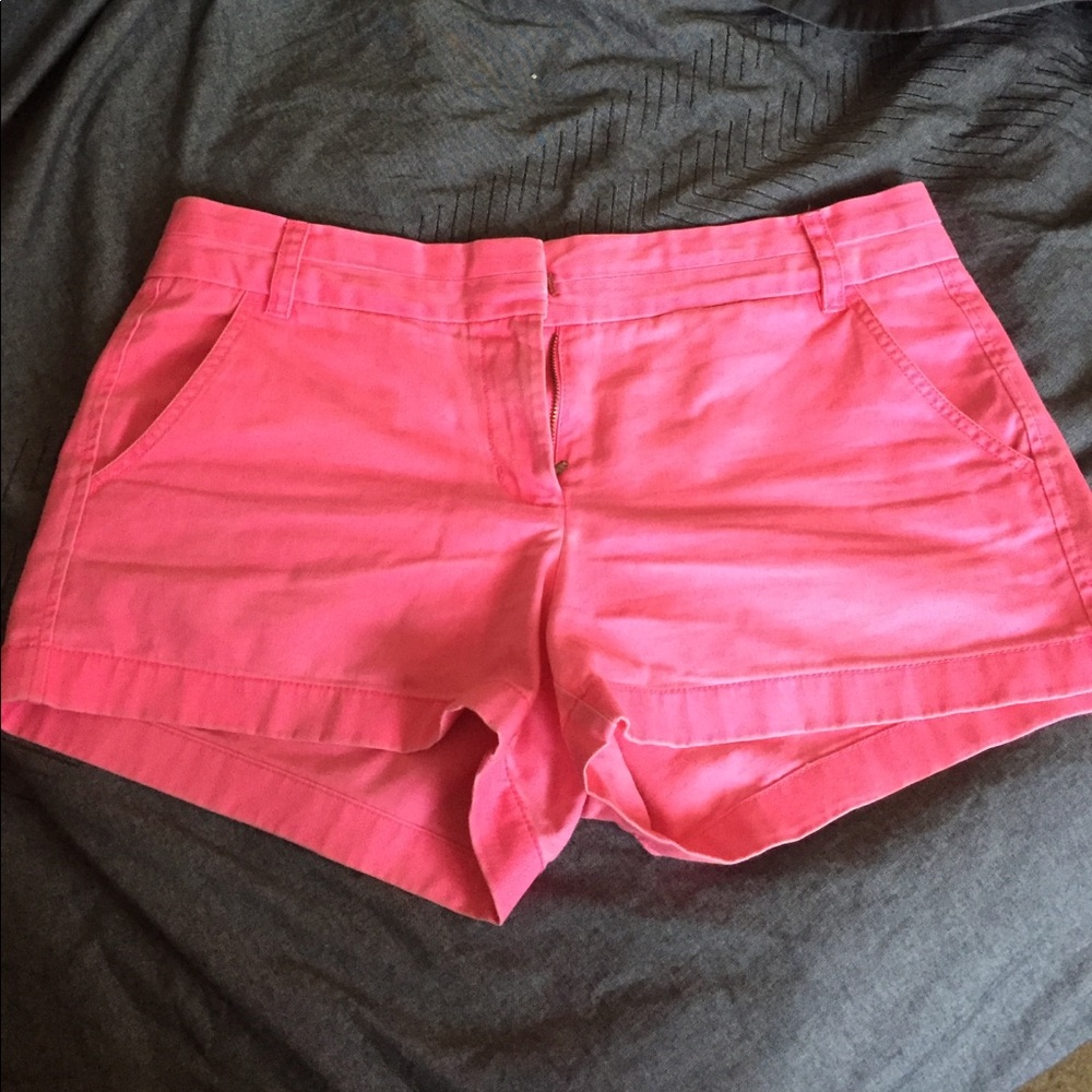 Jcrew Chino shorts hot pink