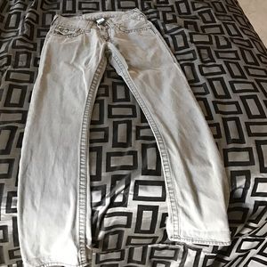 Grey men's jeans