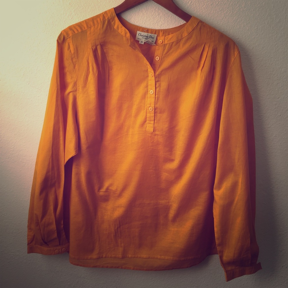 Vintage NWOT Christian Dior tunic
