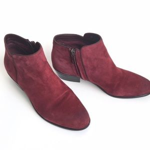 🖤Sam Edelman Burgundy Suede Petty🖤
