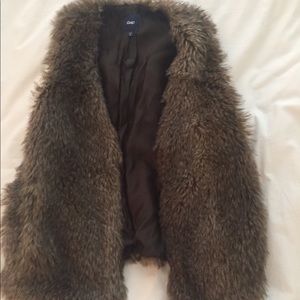 GAP Faux Fur Vest
