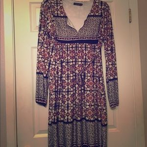 Floral pattern dress 2xl