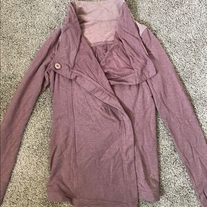 Lululemon cross button sweater