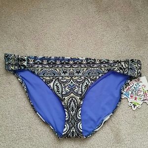 BECCA Printed Swim Bikini Bottom