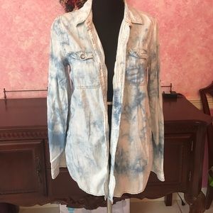 Forever21 Denim Blouse