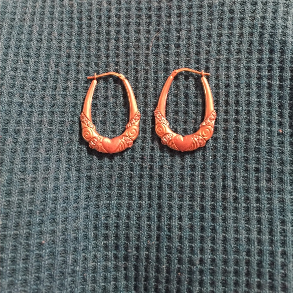 10kt gold earrings
