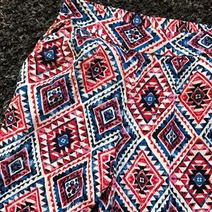 Forever 21 Aztec Print Pants