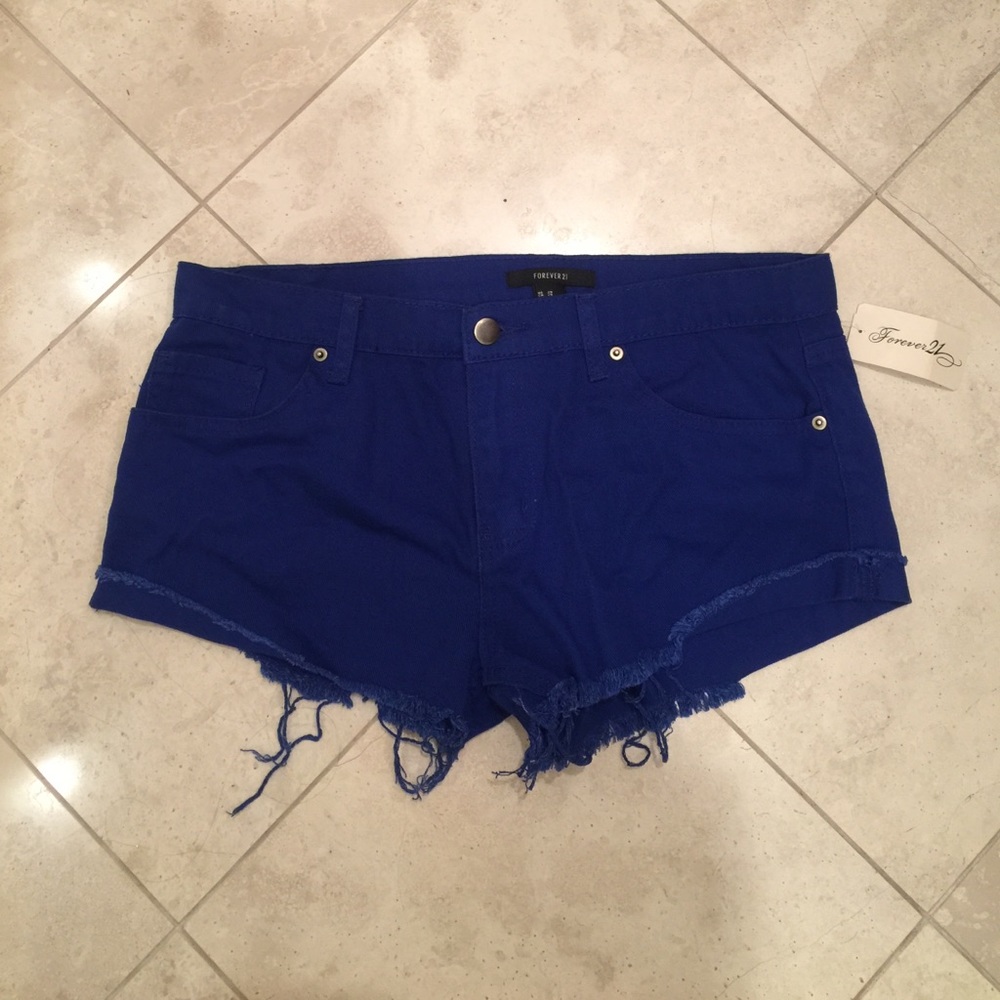 Forever 21 Royal Blue Shorts