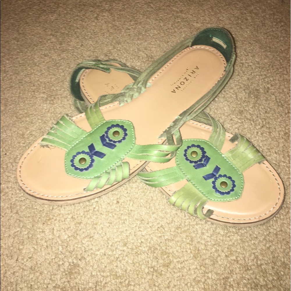 Leather sandals