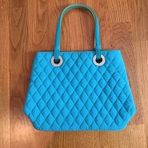 Vera Bradley Blue & Green Quilted Bag