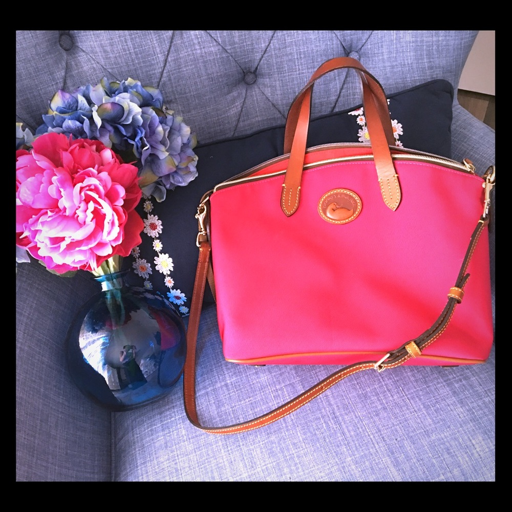 SOLD like new pink Dooney & Bourke